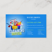 Reinigung, Wartung und Unterhaltung Visitenkarte (Vorderseite)