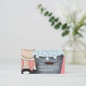 Reinigungs-Dienstleistungsunternehmen-Karten Visitenkarte (Stehend Vorderseite)