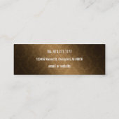 Reinigungs-dünne Visitenkarten Mini Visitenkarte (Rückseite)