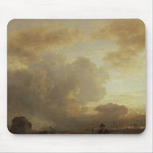 Reinigungs-Gewitter in der Landschaft, 1857 Mousepad