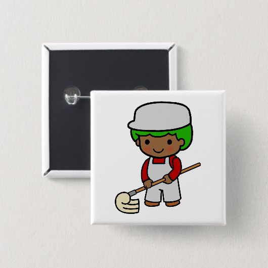 Reinigungs-Junge Button (Vorne & Hinten)