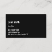 Reinigungs-Service Gold Streifen Visitenkarte (Rückseite)