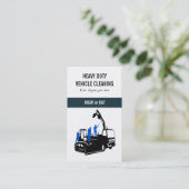Reinigungs-Service-Hochleistungsfahrzeuge Visitenkarte (Stehend Vorderseite)