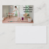 Reinigungs-Service Visitenkarte (Vorne/Hinten)