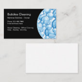 Reinigungs-Service-Wohnkommerzielles Visitenkarte (Vorne/Hinten)
