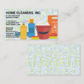 Reinigungs- und Versorgungsleistungen | Hintergrun Visitenkarte (Vorne/Hinten)