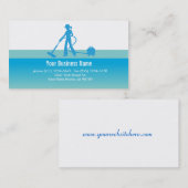 Reinigungs-Visitenkarte Visitenkarte (Vorne/Hinten)