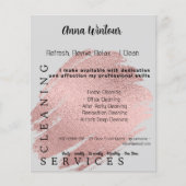 Reinigungsangebote Pinselgoldscans zur Verbindung  Flyer (Vorne)