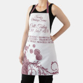 Reinigungsanstalt Janitorial einfache Spray Rosa w Schürze (InSitu)