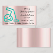 Reinigungsanstalten Reinigungsanstalten Reinigungs Visitenkarte (Vorne/Hinten)