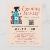 Reinigungsanstalten Spray Flasche Flyer (Vorne)