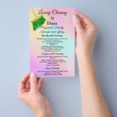 Reinigungsbüro Behalte das QR-Logo der Maid-Stelle Flyer (Handgriff)