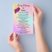 Reinigungsbüro Behaltend Dienstmädchen QRCode Flyer (Handgriff)