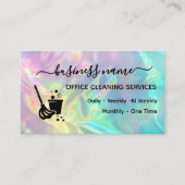 Reinigungsdienst für das Personalbüro Visitenkarte (Vorderseite)
