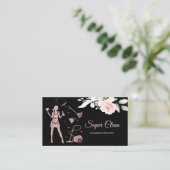 Reinigungsdienst für Reinigungsdienste in der Haus Visitenkarte (Stehend Vorderseite)