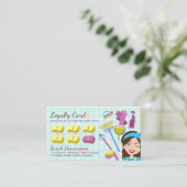 Reinigungsdienst Janitorial Lady Sale Geschenke Rabattkarte (Stehend Vorderseite)