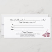 Reinigungsdienst - Magd Janitorial Geschenkgutsche (Rückseite)