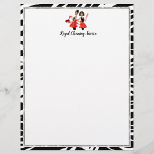 Reinigungsdienste - Afroamerikanisches Divas Flyer