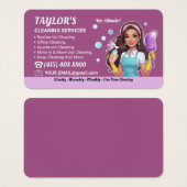 Reinigungsdienste Brünette Haushaltshilfe Reinigun (Vorne & Hinten)