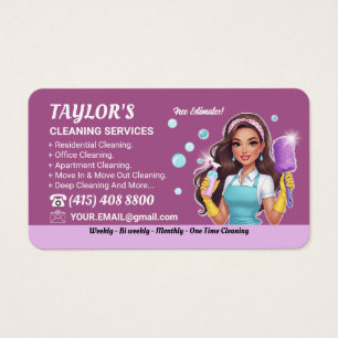 Reinigungsdienste Brünette Haushaltshilfe Reinigun