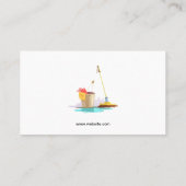 Reinigungsdienste | Cleaner-Typ Visitenkarte (Rückseite)