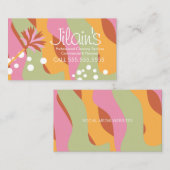 Reinigungsdienste Duster Groovy  Visitenkarte (Vorne/Hinten)