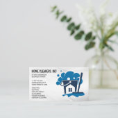 Reinigungsdienste | Entschärfungs-Tools Visitenkarte (Stehend Vorderseite)
