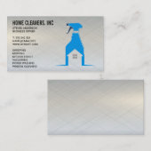 Reinigungsdienste | Flaschengrüben Visitenkarte (Vorne/Hinten)