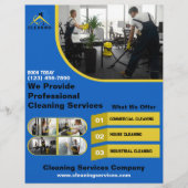 Reinigungsdienste Flyer (Vorne)