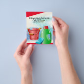 Reinigungsdienste Flyer (Gruppe)