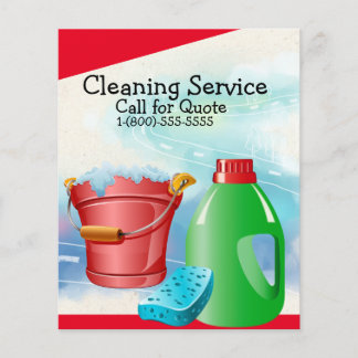 Reinigungsdienste Flyer