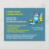 Reinigungsdienste Flyer (Hinten)