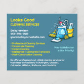 Reinigungsdienste Flyer (Vorne)