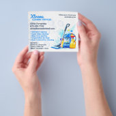 Reinigungsdienste Flyer (Gruppe)