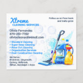 Reinigungsdienste Flyer (Vorne)