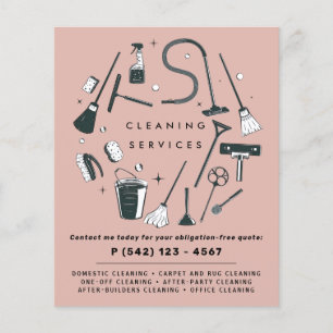 Reinigungsdienste Flyer
