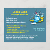 Reinigungsdienste Flyer (Hinten)