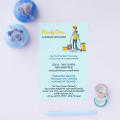 Reinigungsdienste Flyer (Einzeln)