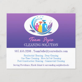 Reinigungsdienste Flyer