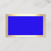 Reinigungsdienste für Classys House Maid Blue Visitenkarte (Rückseite)