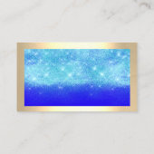 Reinigungsdienste für Klassenhäuser Funkelnd Visitenkarte (Rückseite)