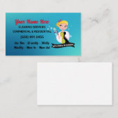 Reinigungsdienste für Visitenkarten Visitenkarte (Vorne/Hinten)