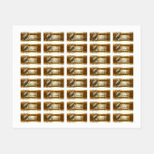 Reinigungsdienste Haushaltshaus Behaltend Goldbüro Etiketten (Blatt)