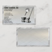 Reinigungsdienste | Haushaltshilfe | Marmorgrenze Visitenkarte (Vorne/Hinten)