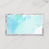 Reinigungsdienste | Haushaltshilfe mit Schlafzimme Visitenkarte (Rückseite)