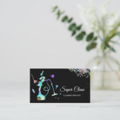 Reinigungsdienste Haushaltshilfe Rose Visitenkarte (Stehend Vorderseite)