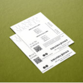 Reinigungsdienste Haushaltspreis Schwarz und Weiß Einladung