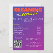 Reinigungsdienste Haushaltspreisprüfung für die Ve Einladung (Vorderseite)