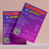 Reinigungsdienste Haushaltspreisprüfung für die Ve Flyer