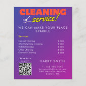 Reinigungsdienste Haushaltspreisprüfung für die Ve Flyer (Vorne)